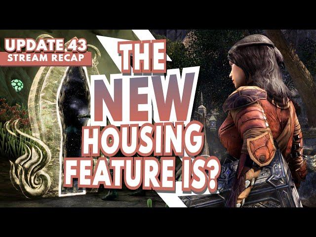 ESO's Update 43 Looks... Interesting  Elder Scrolls Online U43 Preview Stream Recap