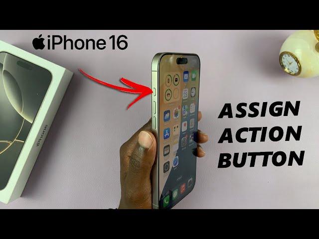 How To Customize Action Button On iPhone 16 / 16 Pro