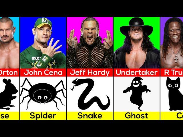 WWE Wrestlers And Their Biggest Fear