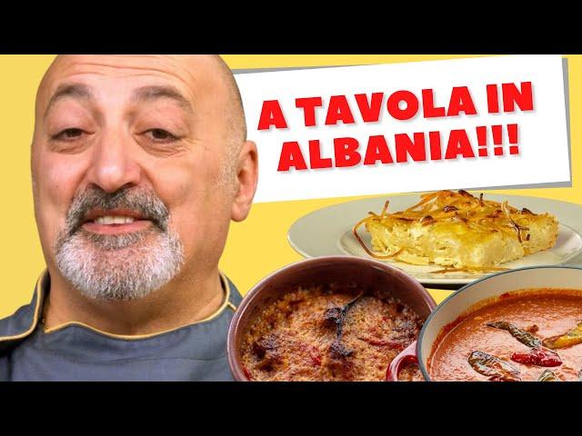 A tavola in Albania!!!!