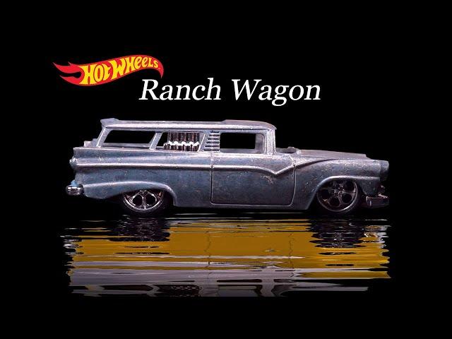 Painting Hot Wheels -  56 Ford Ranch Wagon