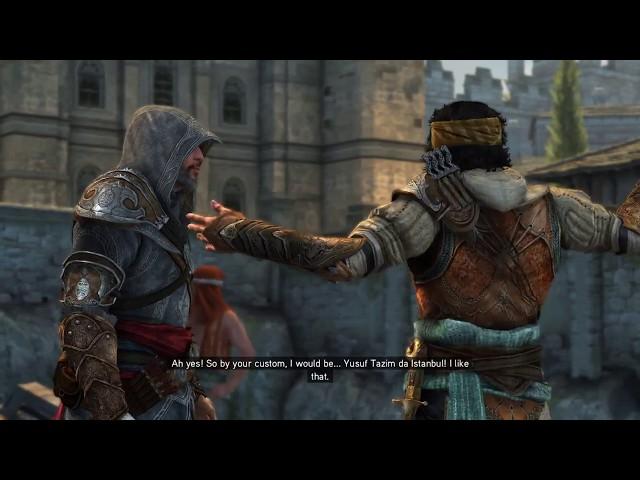 Assassin's Creed Revelations Ezio meets Yusuf Tazim