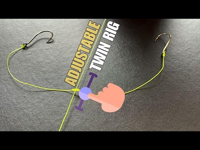 Versatile Twin Hook Adjustable Depth Fishing Rig | Ultimate Setup for Any Fishing Condition