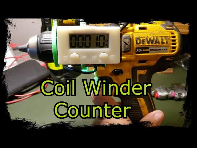 Easy Dewalt Drill Coil Winder Counter Attachment