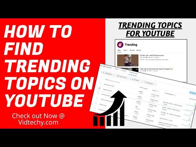 how to find trending topics on youtube