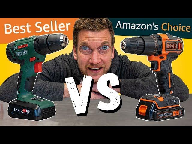 Bosch Best Seller vs Black and Decker from Amazon Homeowner BATTERY DRILLS ??