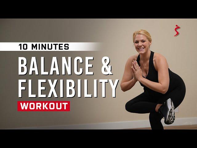 10 Min of Balance and Flexibility During Pregnancy