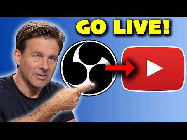 How live stream on youtube with OBS FREE!