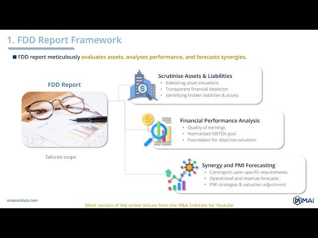 How Should You Make A Financial Due Diligence Report?⭐ from Online M&A Courses of mnainstitute.com