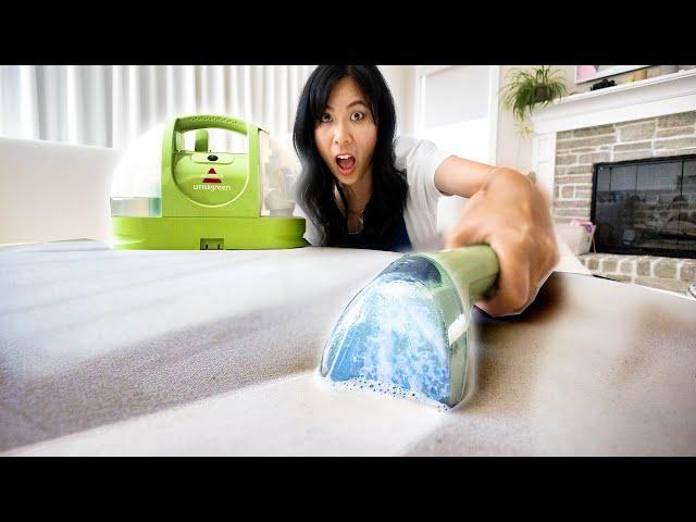 I Tested this Viral Little Green CLEANING MACHINE!