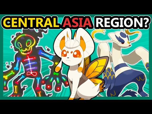 What if CENTRAL ASIA was a Pokemon Region?