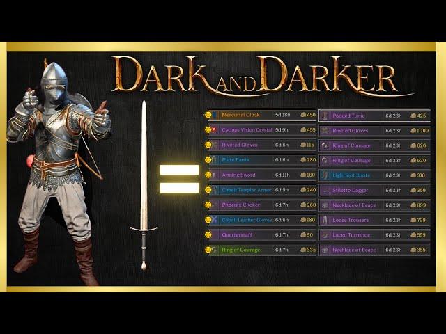 Longsword Fighter Is The EASIEST Way To Get RICH In Dark and Darker