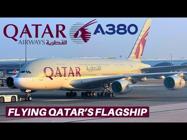 QATAR AIRWAYS AIRBUS A380 (Economy) | Paris - Doha | Flight Review