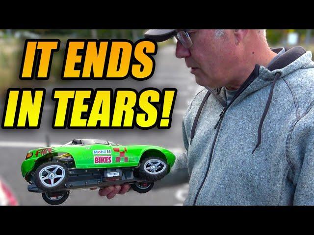 It Ends In Tears! PB and Disastrous End to the Tamiya MF01X @poorboysrc Speed Run Challenge 2024