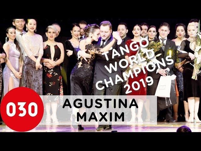 Tango World Champions 2019 Agustina Piaggio and Maxim Gerasimov Champions Dance