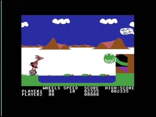 BC's QUEST FOR TIRES (C64 - FULL GAME)