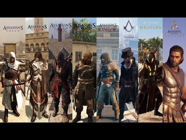 1 Minute of Combat From Every Assassin's Creed