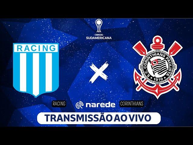 RACING X CORINTHIANS AO VIVO - SUL-AMERICANA 2024 AO VIVO  - DIRETO DO PRESIDENTE PERÓN