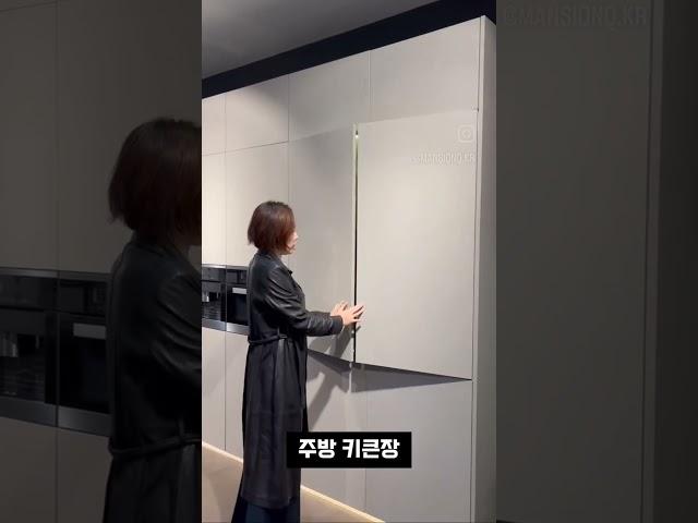 좁은 주방, 키큰장으로 팬트리 완성!공간 활용+정리 끝!요리 시간 단축, 인테리어 효과까지!키큰장 변신, 강추합니다! #인테리어 #키큰장 #주방가구