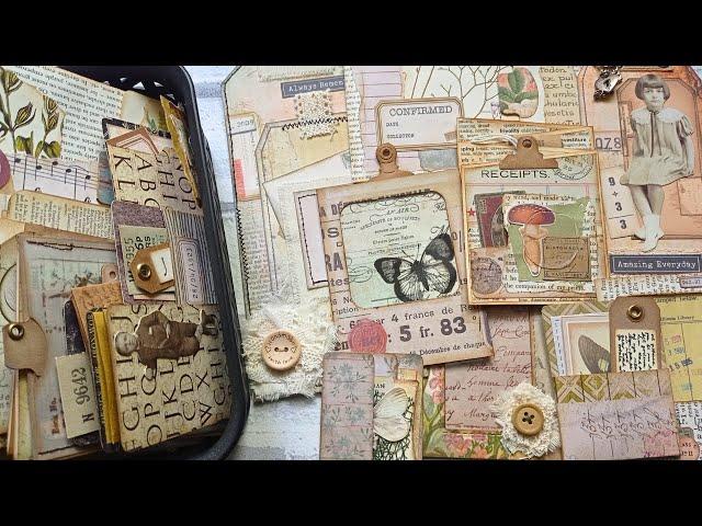 What Do You Do With all that Junk Journal Ephemera?