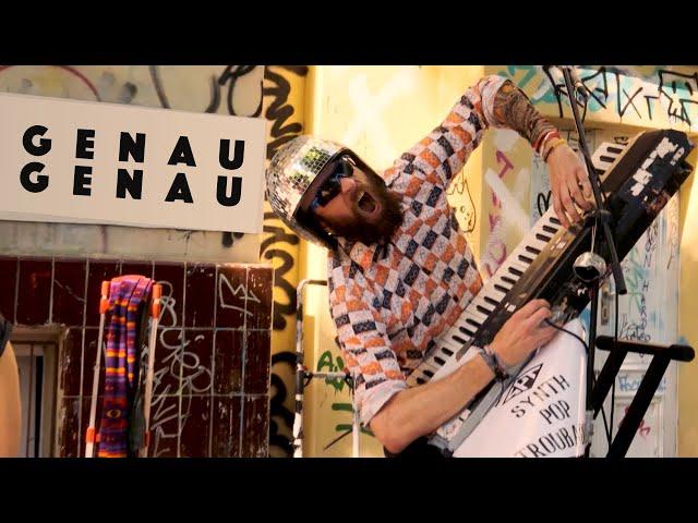 SynthPopTroubadour - Genau (Official Music Video)