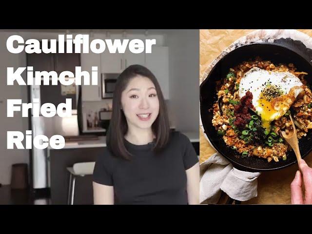 Cauliflower Kimchi Fried Rice (How to Make Paleo Kimchi Fried Cauliflower Rice)