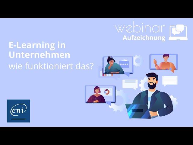 Webinar | E-learning in Unternehmen: wie funktioniert das?