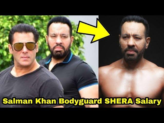 Salman Khan Bodyguard Shera Monthly Salary - You Won't Believe