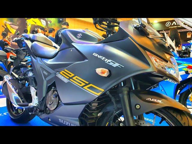 New Suzuki GIXXER SF 250 ABS (2024) in Matt Black - Ultimate Affordable Sports Bike!