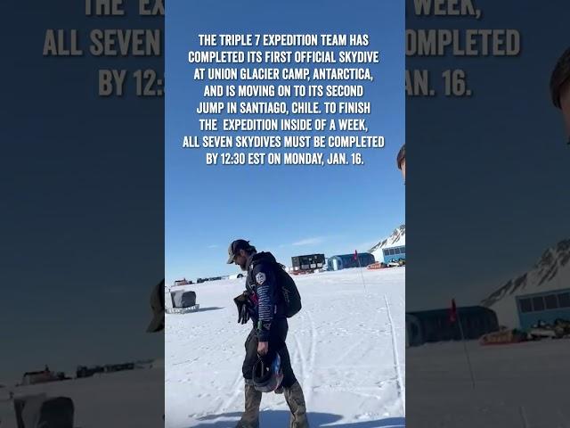 One continent down, six to go! | Triple Seven Expedition