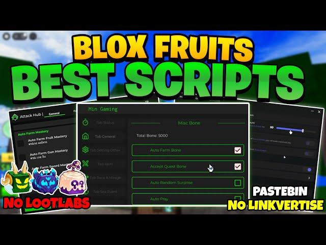 [2024] Script Blox Fruits / Hack | Fruit Rain + OP Auto Farm | BYPASS ANTI-CHEAT | Mobile + Pc