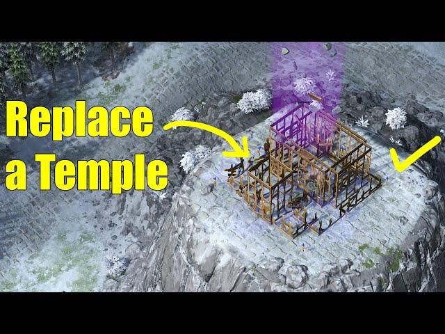 How to Replace a Temple in Age of Mythology