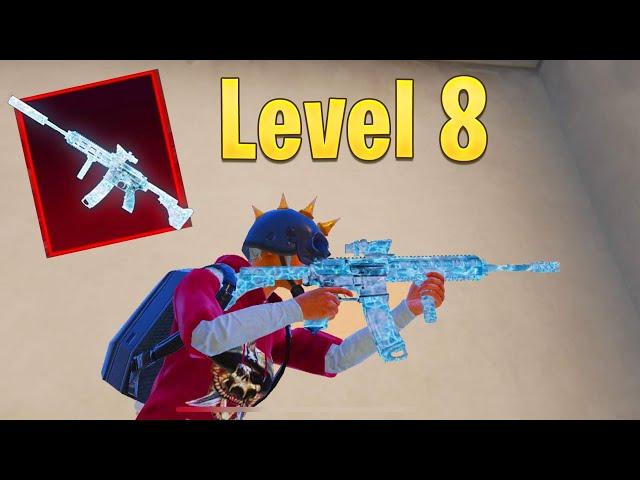 Level 8 GLACIER M4 Max in PUBG MOBILE 