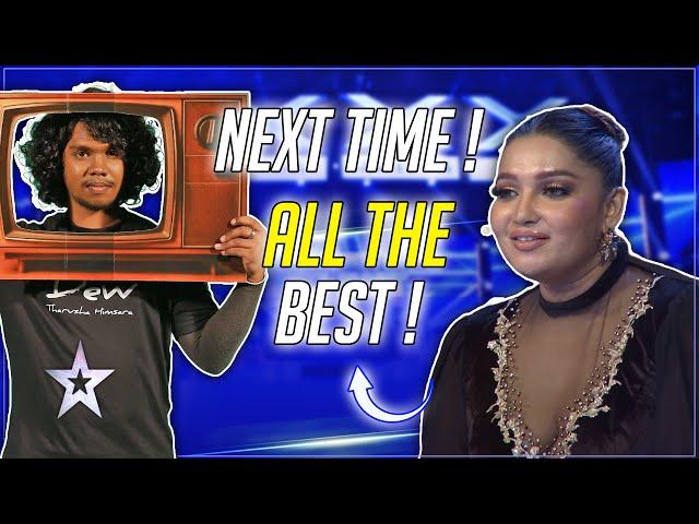 පප්පා ගමට ගේම දෙන්න ආපු සීසර් | Tharusha Himsara | Sri Lanka's Got Talent | Sirasa TV