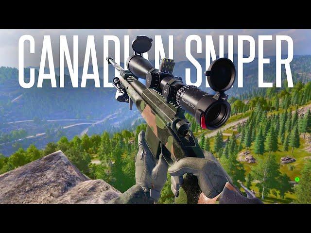 THE BEST SNIPER SPOT IN THE GAME - SQUAD 40 vs 40 Canadian Sniper Gameplay