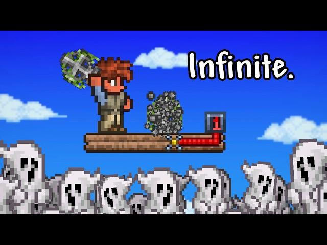 Pushing Terraria’s limit using a single gravestone