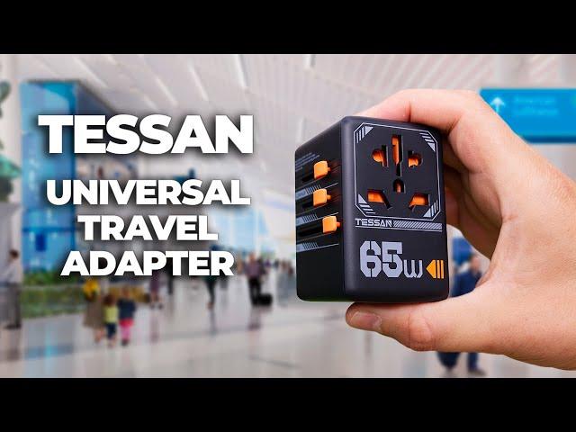 Tessan 65W Universal Travel Adaptor - The Only Charger Youll Ever Need!