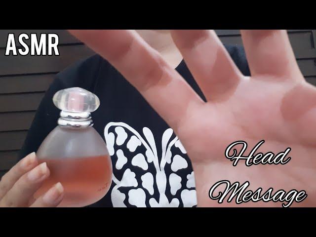 ASMR Head message for relaxation 