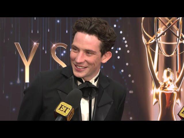 Josh O'Connor REACTS to Harry and Meghan Watching The Crown! (Exclusive)