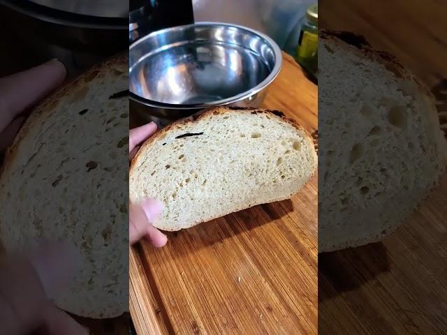 Why buy bread when u can make it in 5 minutes hands on ..NOKNEAD SOURDOUGH#food  #BREAD #EASYRECIPE