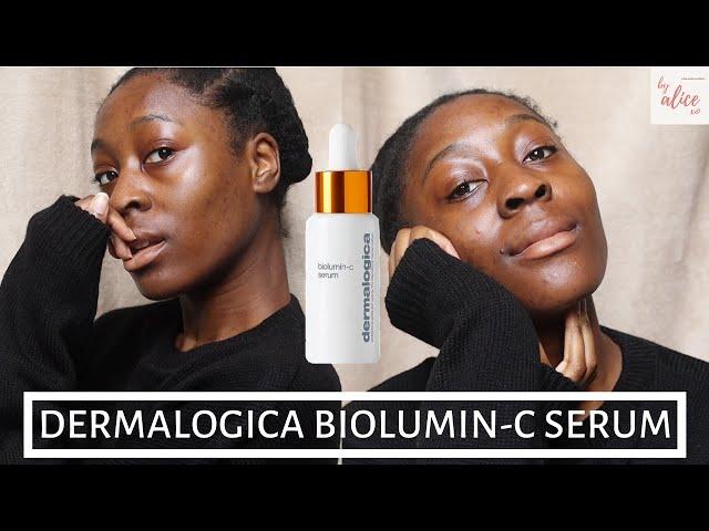 DERMALOGICA BIOLUMIN-C SERUM UNBOXING & MORNING SKINCARE ROUTINE | byalicexo