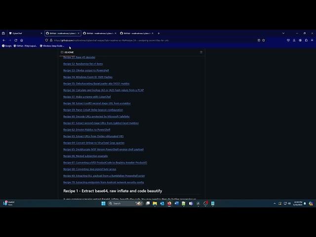 Cyber Chef (Quick Intro)