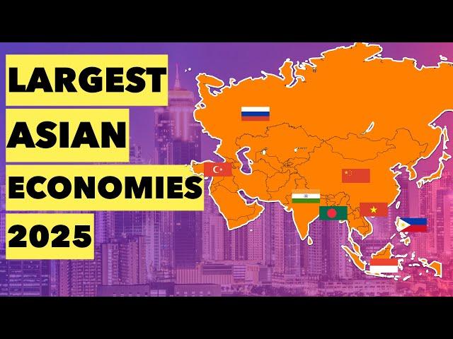 Asian Economies by GDP PPP 2025 | Largest Economies in Asia 2025 | Economies 2025 | Facts Nerd