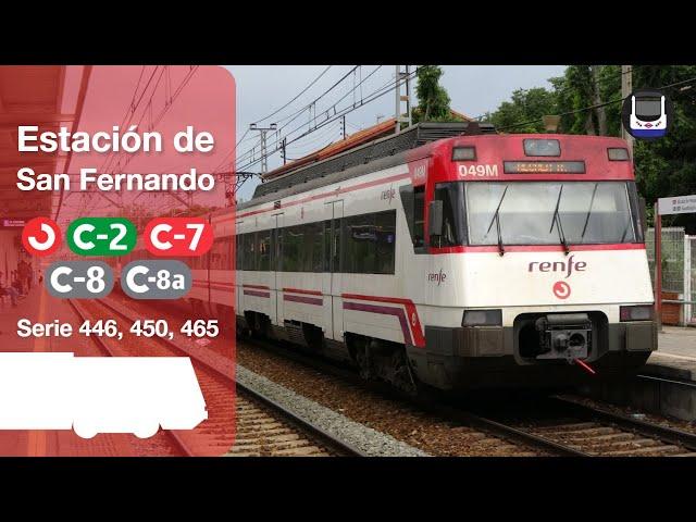 Circulaciones por la estación de San Fernando | Cercanías Madrid