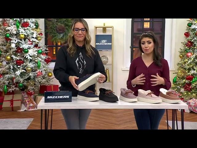 Skechers Moccasin Cozy Lined Slippers -Cozy Ojai on QVC