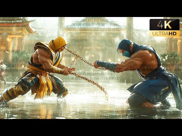 Mortal Kombat: The Netherrealm Crusade (2024) - Full Movie Cinematic (2024) 4K UHD Action Fantasy