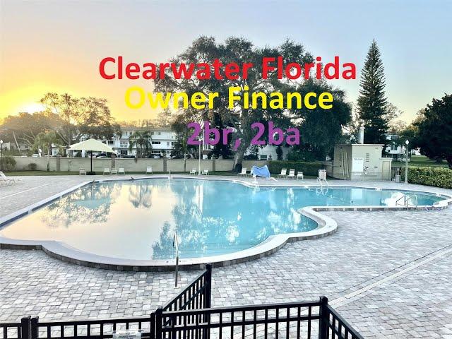 Clearwater Owner Finance 2br, 2ba condo in 55+ community