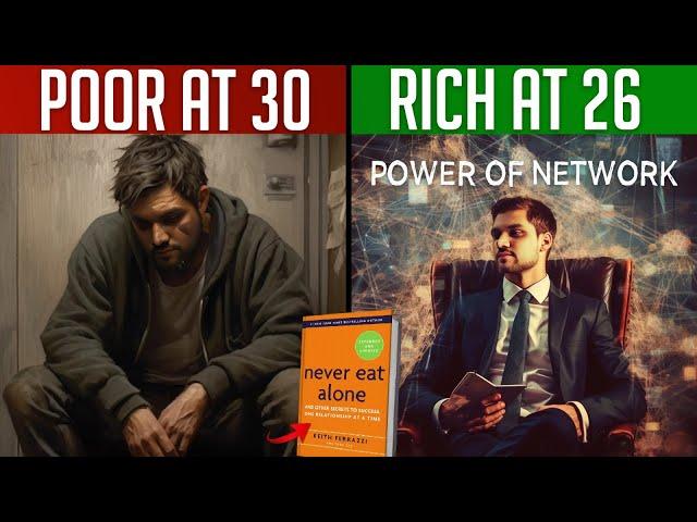 How Rich People Build Powerful Networks? | "Never Eat Alone" Book Summary Hindi #booksummary