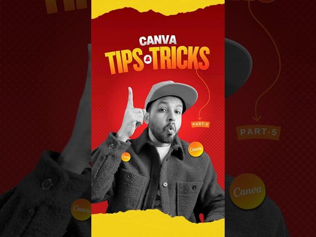  Canva Tips & Tricks (Part-5) | Must-Know Canva AI Features!  #CanvaTips #CanvaHacks #Canva2025