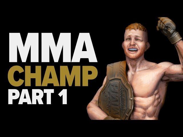 MMA Champ Part 1: How to Paint Muscles